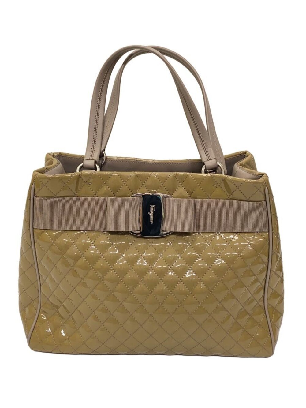 Salvatore Ferragamo Handbag Khaki Green